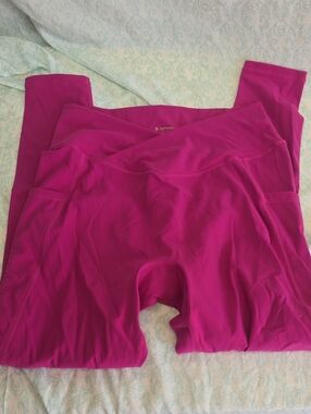 Buff Bunny Legacy Legging Size Large Pharoah Pink